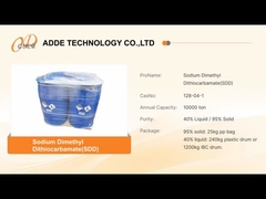 Traitement de l'eau Diméthyle diithiocarbamate de sodium SDD C3H6NS2Na.2H2O