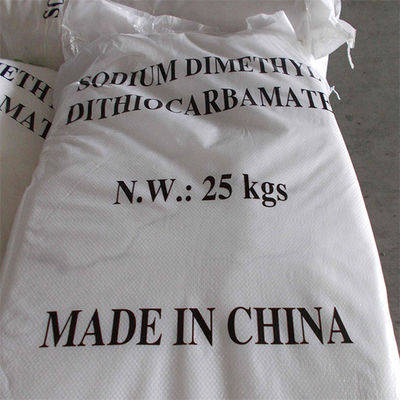 Solid Sodium Dimethyl Dithiocarbamate SDD C3H6NS2Na.2H2O CAS No. 128-04-1
