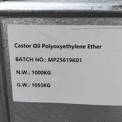PEG-40 Castor Oil Ethoxylate Nonionic Surfactant for Emulsification